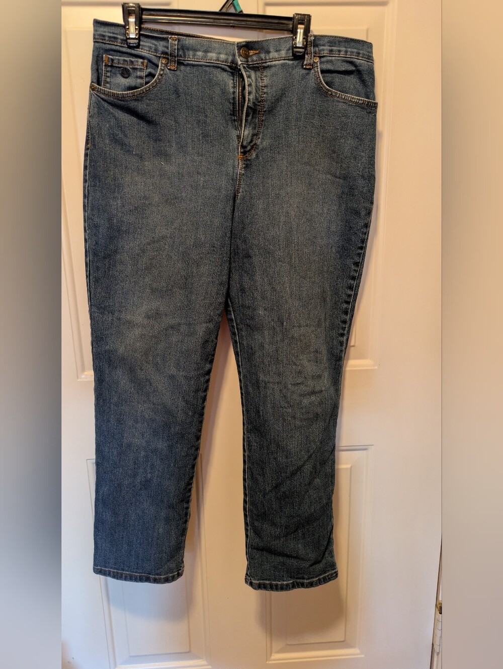 Gloria Vanderbilt Amanda Women's Dark Blue Bootcut Jeans